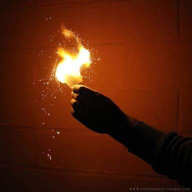 Magic flash paper